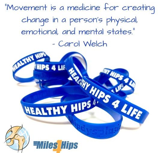 Healthy Hips 4 Life Wristbands!