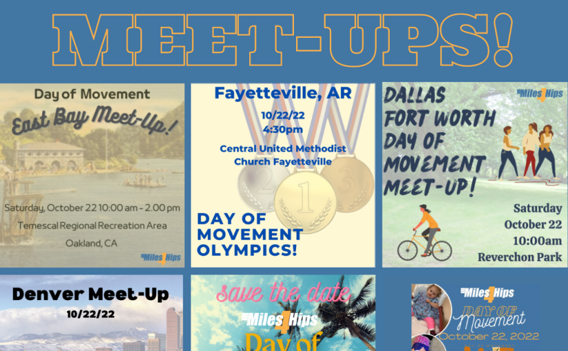 Day of Movement Meet-Ups!